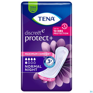 TENA DISCREET SERV NORM NIGHT 10