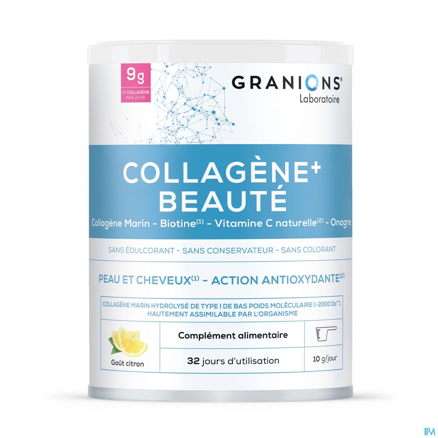 Granions Collagene Beaute Poudre Citron 255g