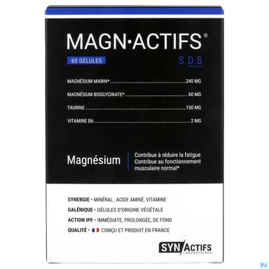 Synactifs Magn Actifs Gelule 60