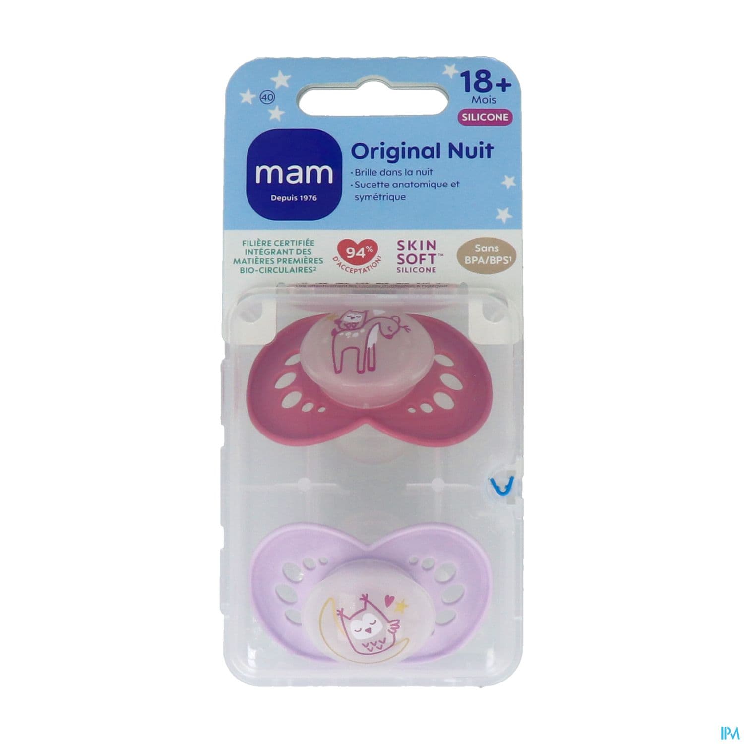 SUCET MAM ORIGINAL NUI SIL 18+M X2