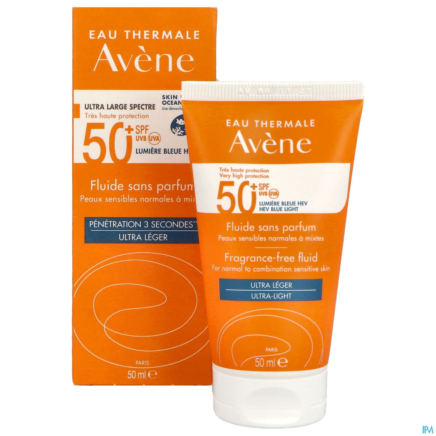 AVENE SOL SPF50+ FLUID S/PARF 50ML