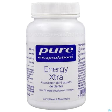 PURE ENCAPSULAT ENERGY XTRA CAPS60