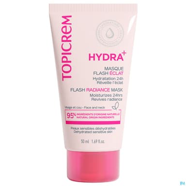 Topicrem Hydra+ Masque Hydratant Eclat 50ml