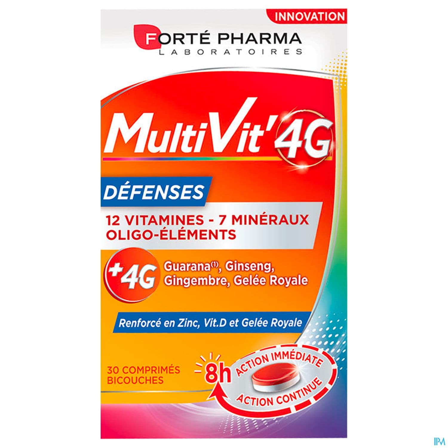 Forte Pharma Multivit' 4g Defenses Comprime 30