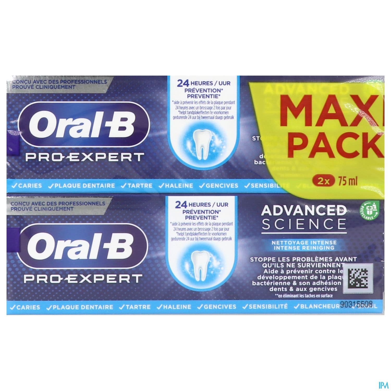 ORAL-B PRO-EXP ADV NETT INT 2X75ML