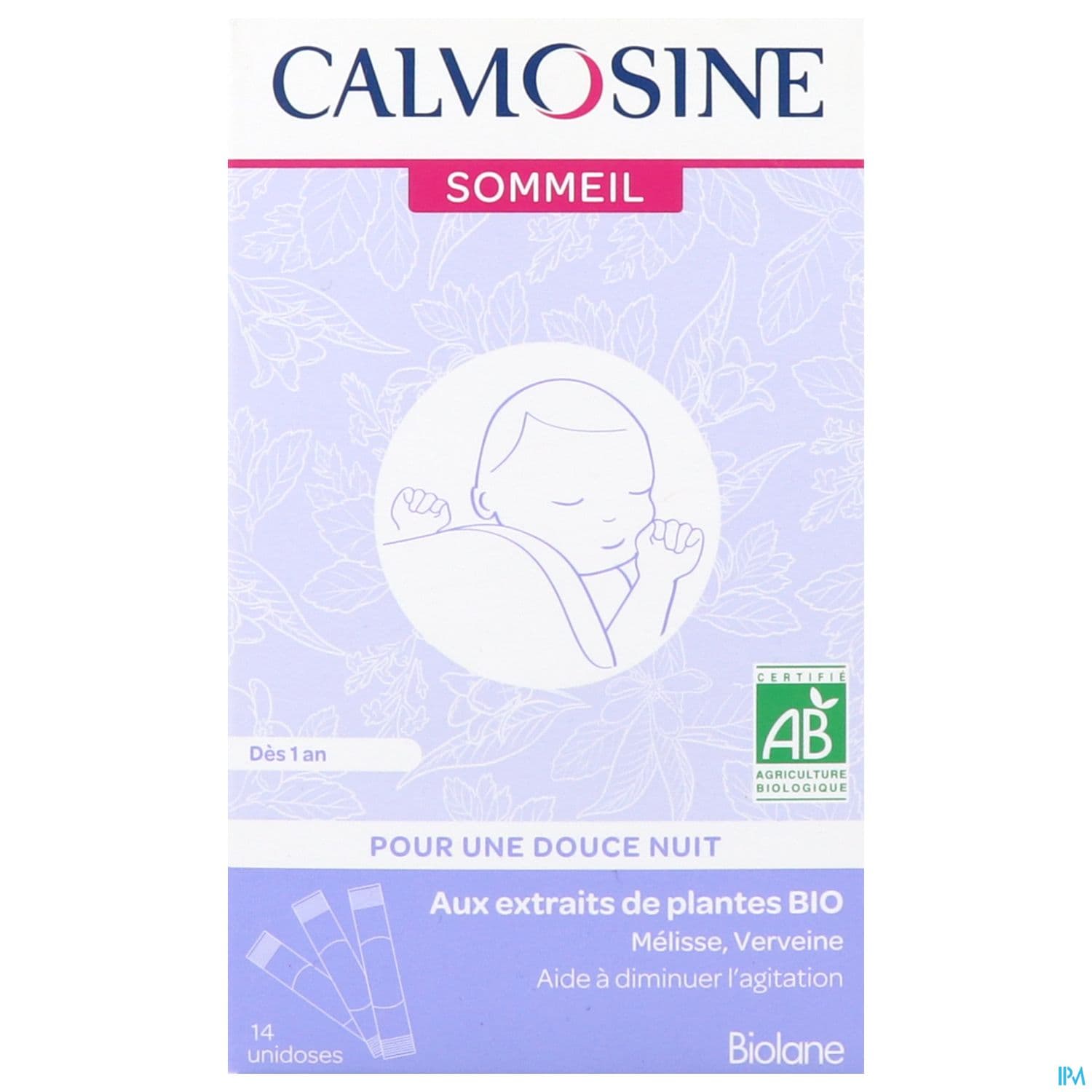 CALMOSINE SOMMEIL DOSETTES 14
