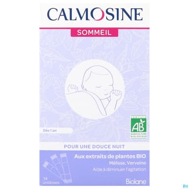 CALMOSINE SOMMEIL DOSETTES 14