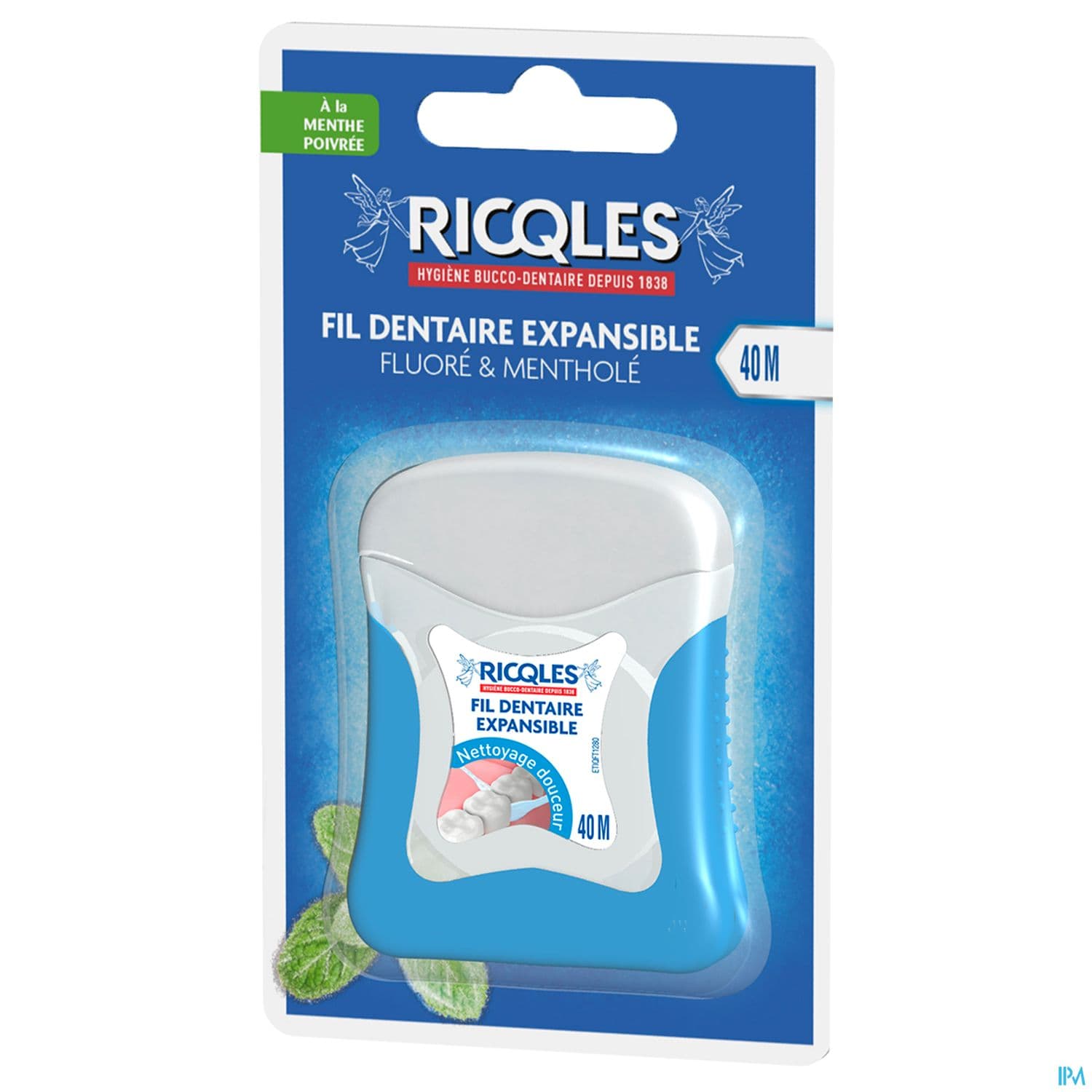 RICQLES FIL DENT EXPANS MENTH 40M