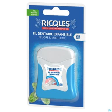 RICQLES FIL DENT EXPANS MENTH 40M