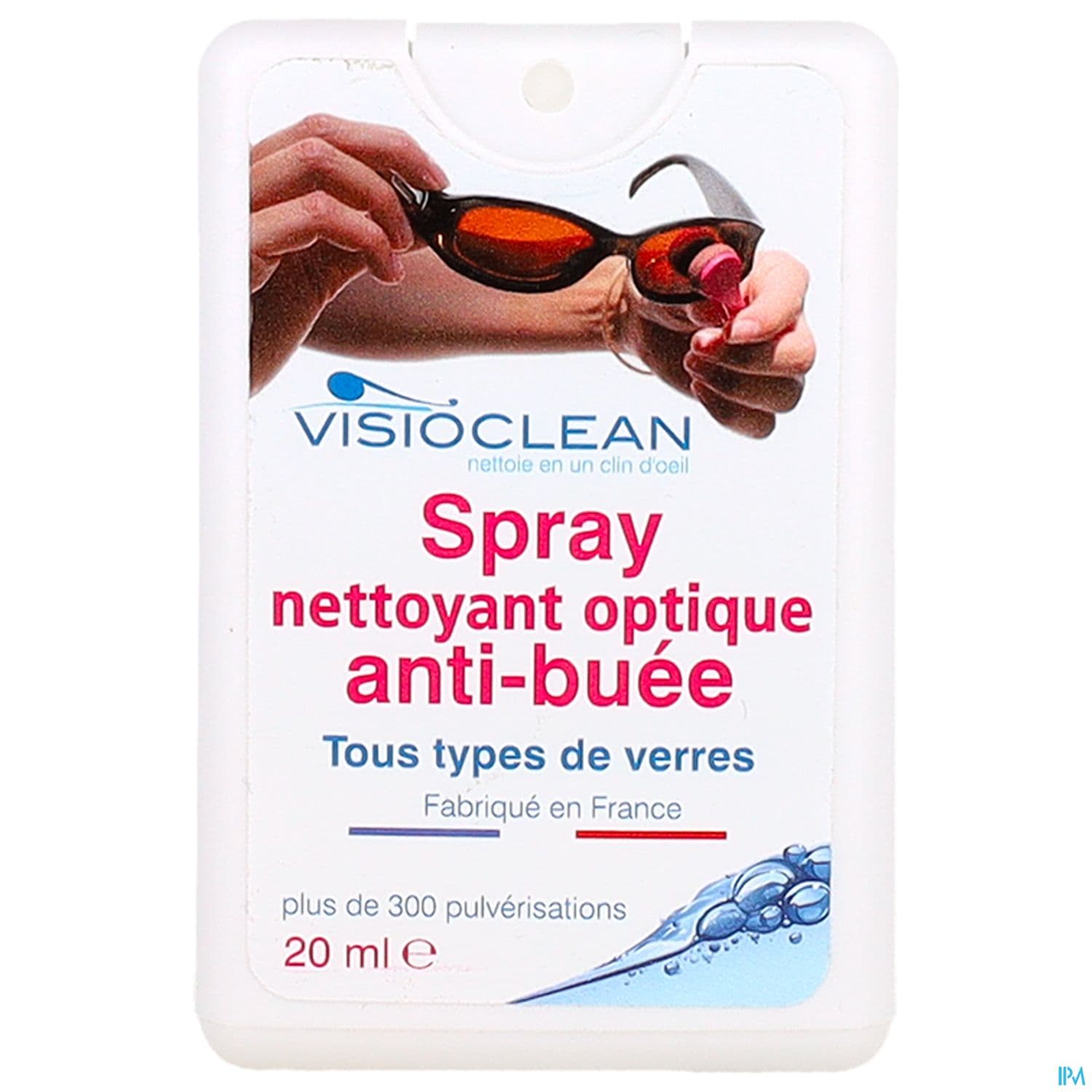 Visioclean Pince Pour Nettoyage Lunettes Avec Mousse