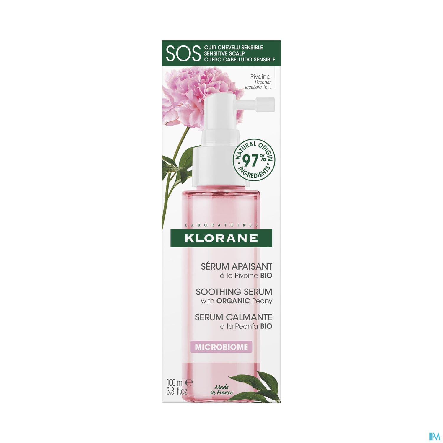 KLORANE SERUM SOS PIVOINE BIO100ML