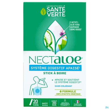 NECTALOE SANTE VERTE STICK 20