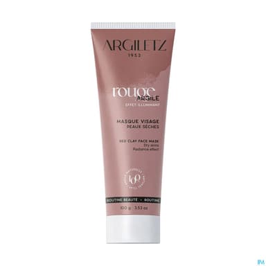 ARGILE ROUGE MASQ ARGILETZ 100G