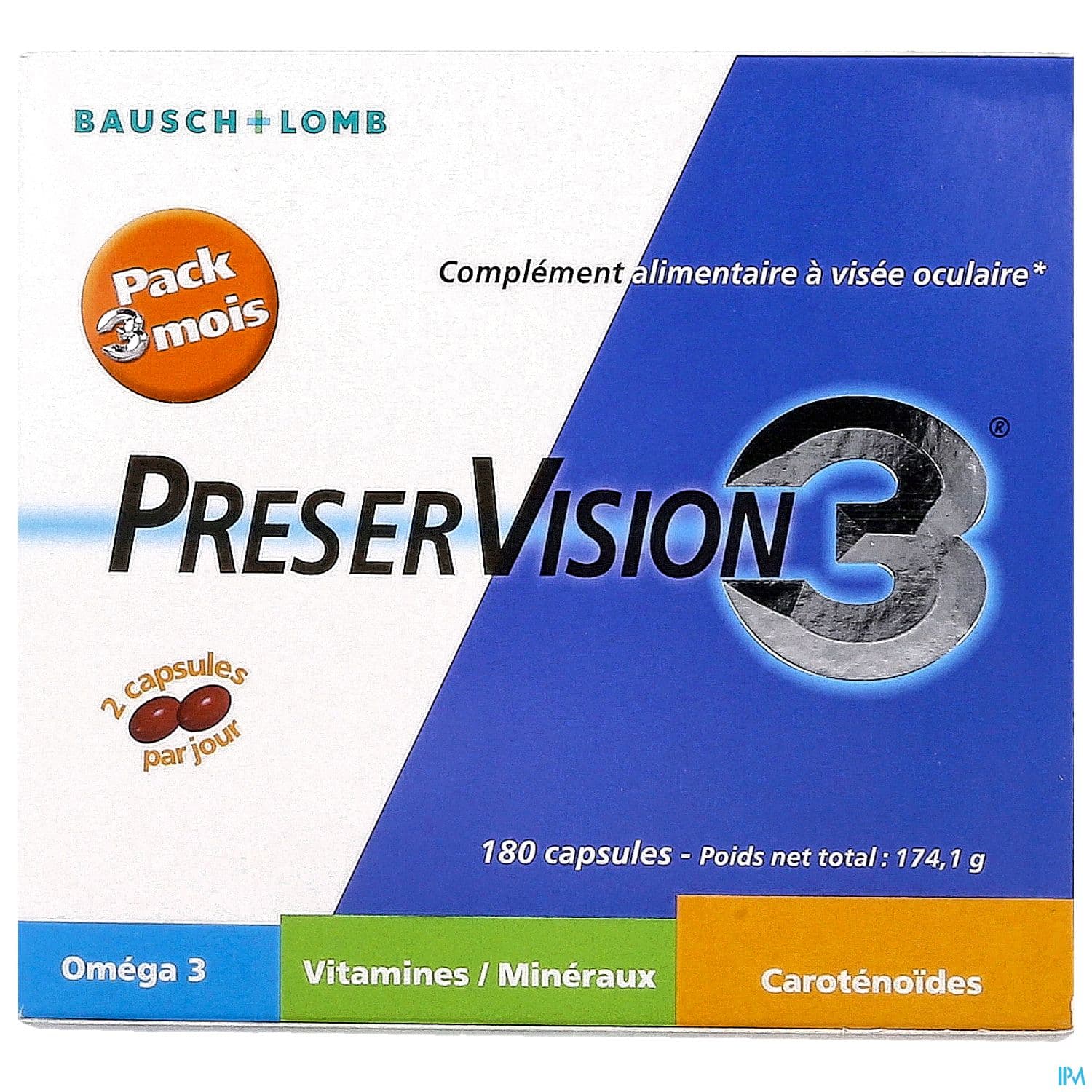 Preservision 3 Capsule Boite 180