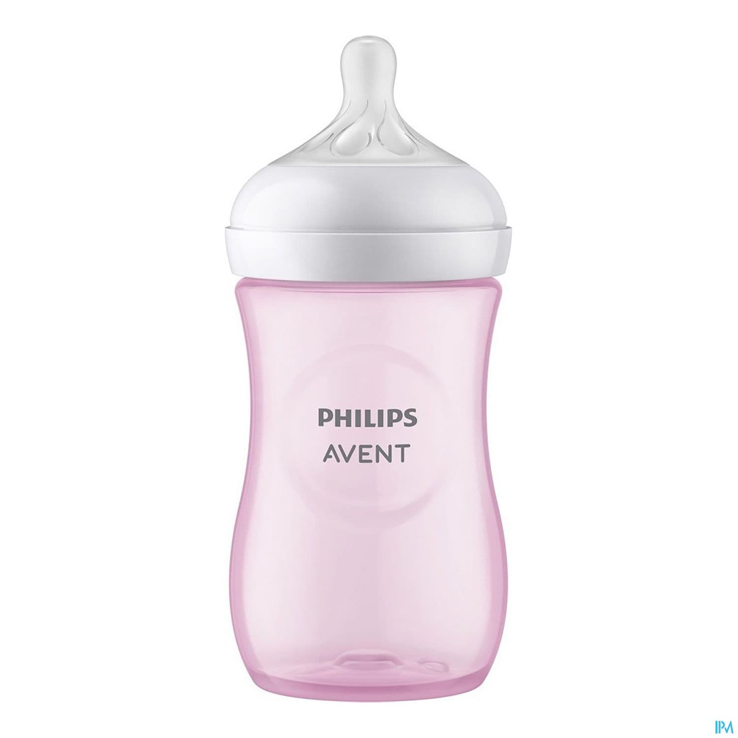 BIB AVENT NAT RESPONSE 260ML ROSE