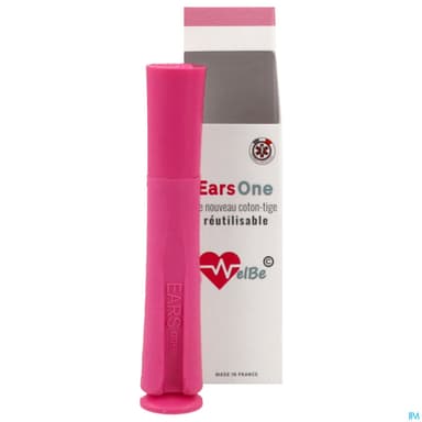 EARS COTON TIGE REUTIL ADULTE ROSE