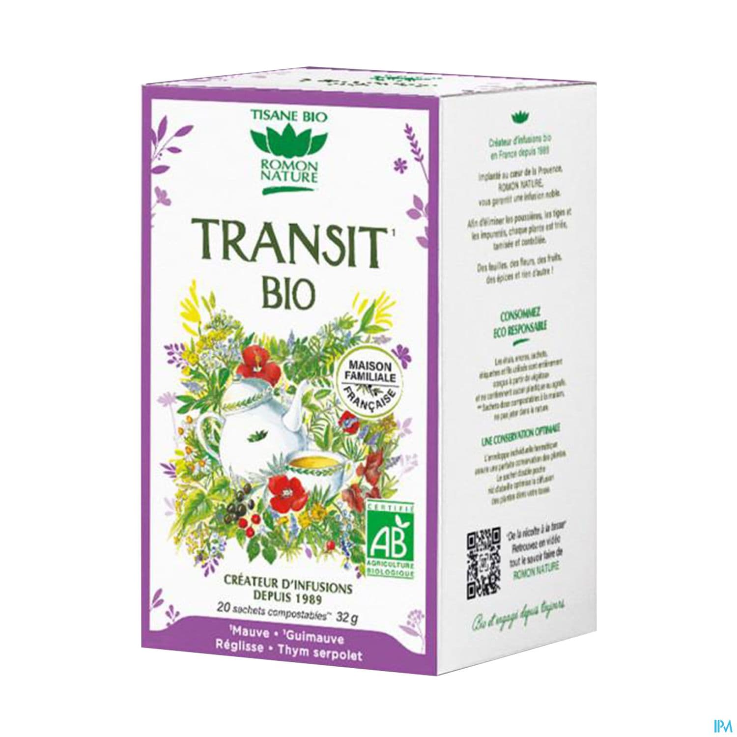 Romon Nature Complexes Transit Bio Infusette 1g6 20