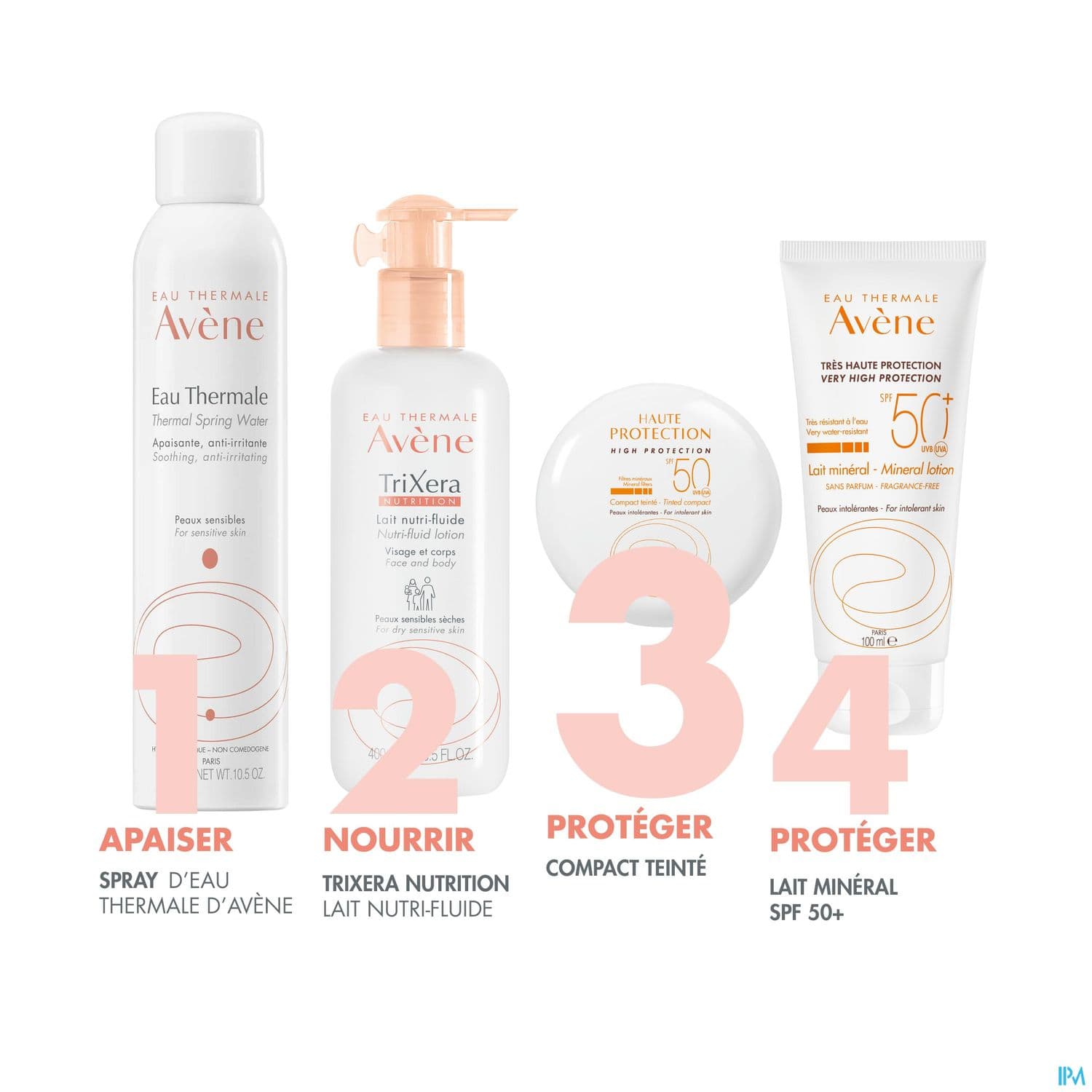AVENE SOL SPF50+ COMPACT SAB 10G