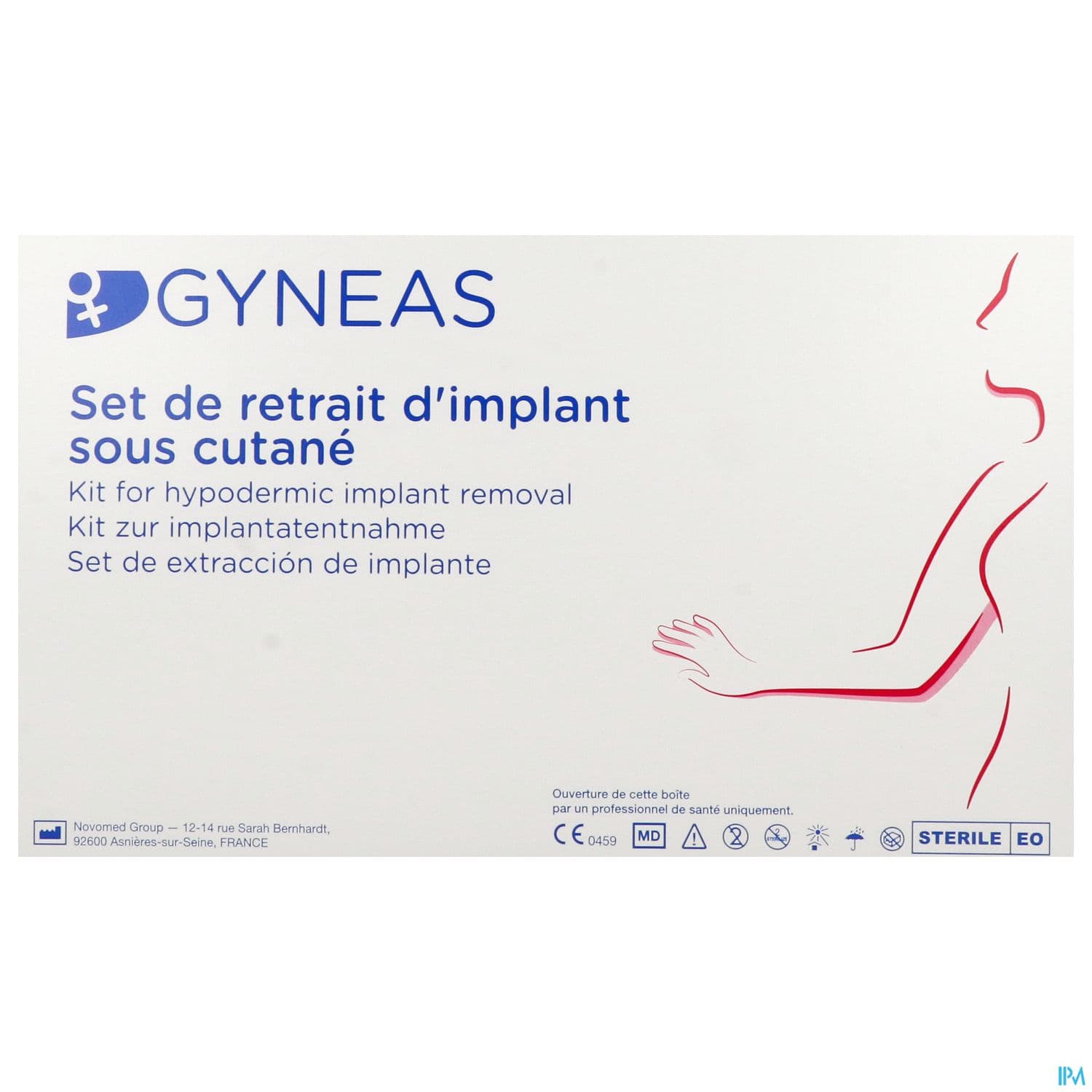 GYNEAS SET RETRAIT IMPLANT ST 1