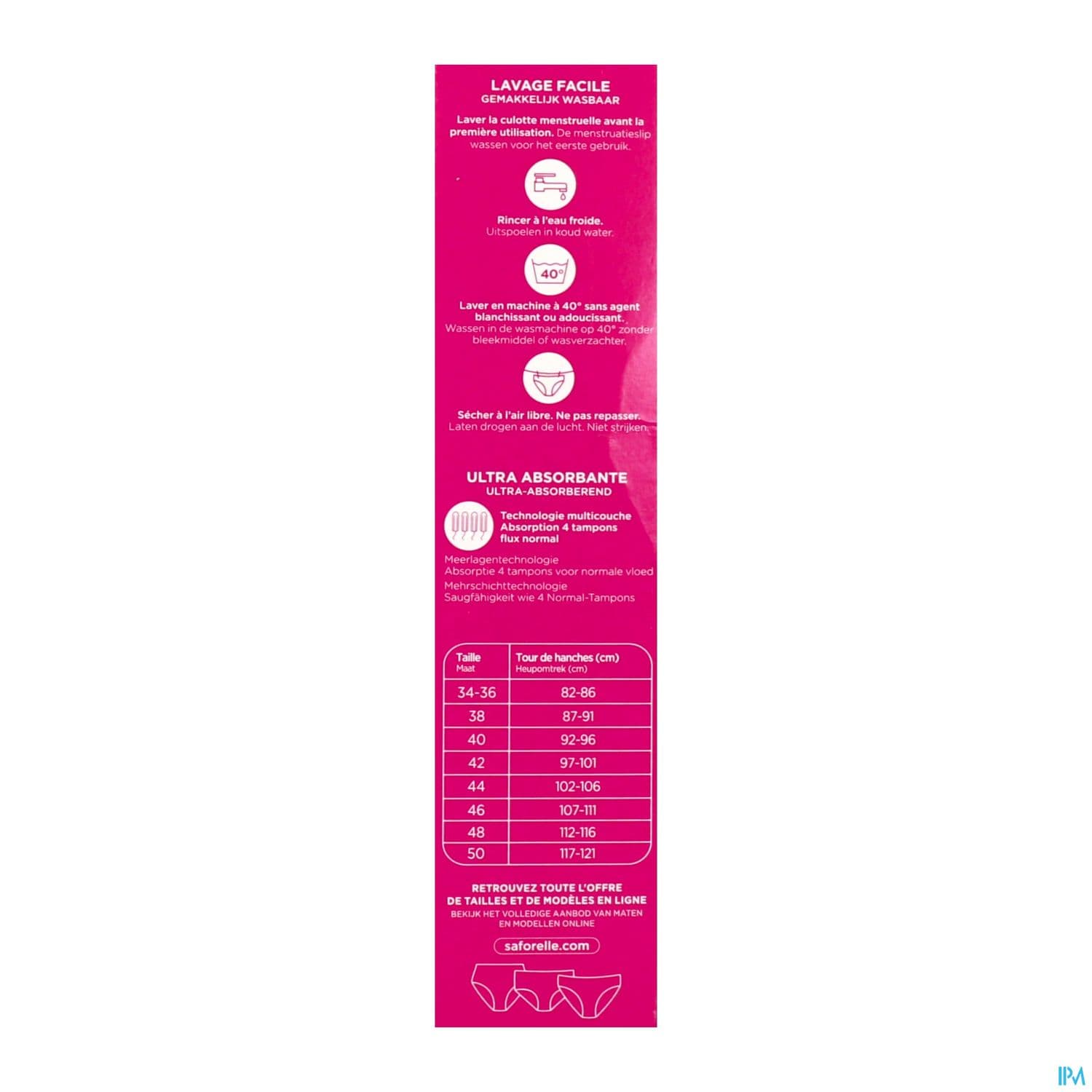 SAFORELLE CULOT MENS FLX NORM 46