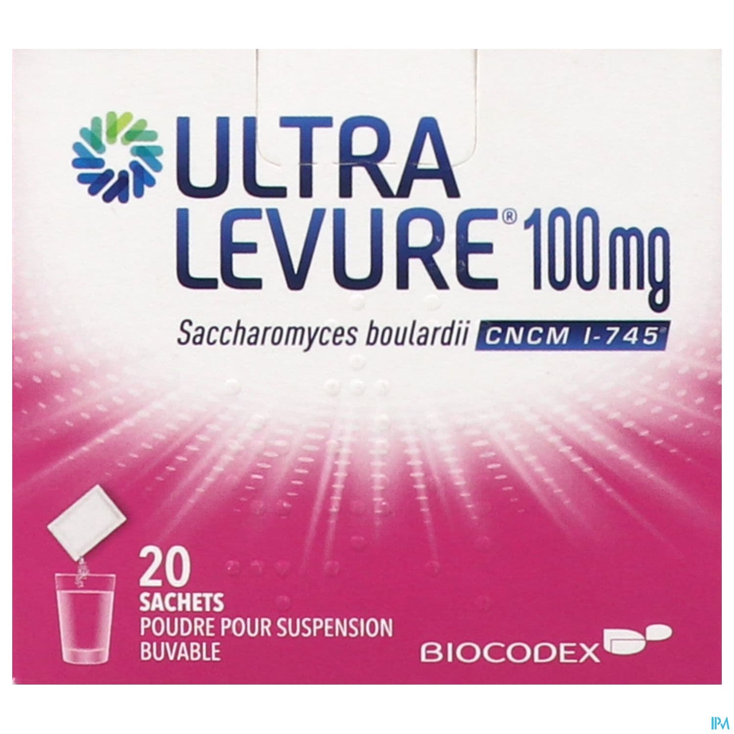 ULTRA LEVURE 100MG SACHET 20
