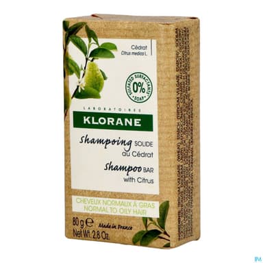 KLORANE SH SOLIDE CEDRAT 80G