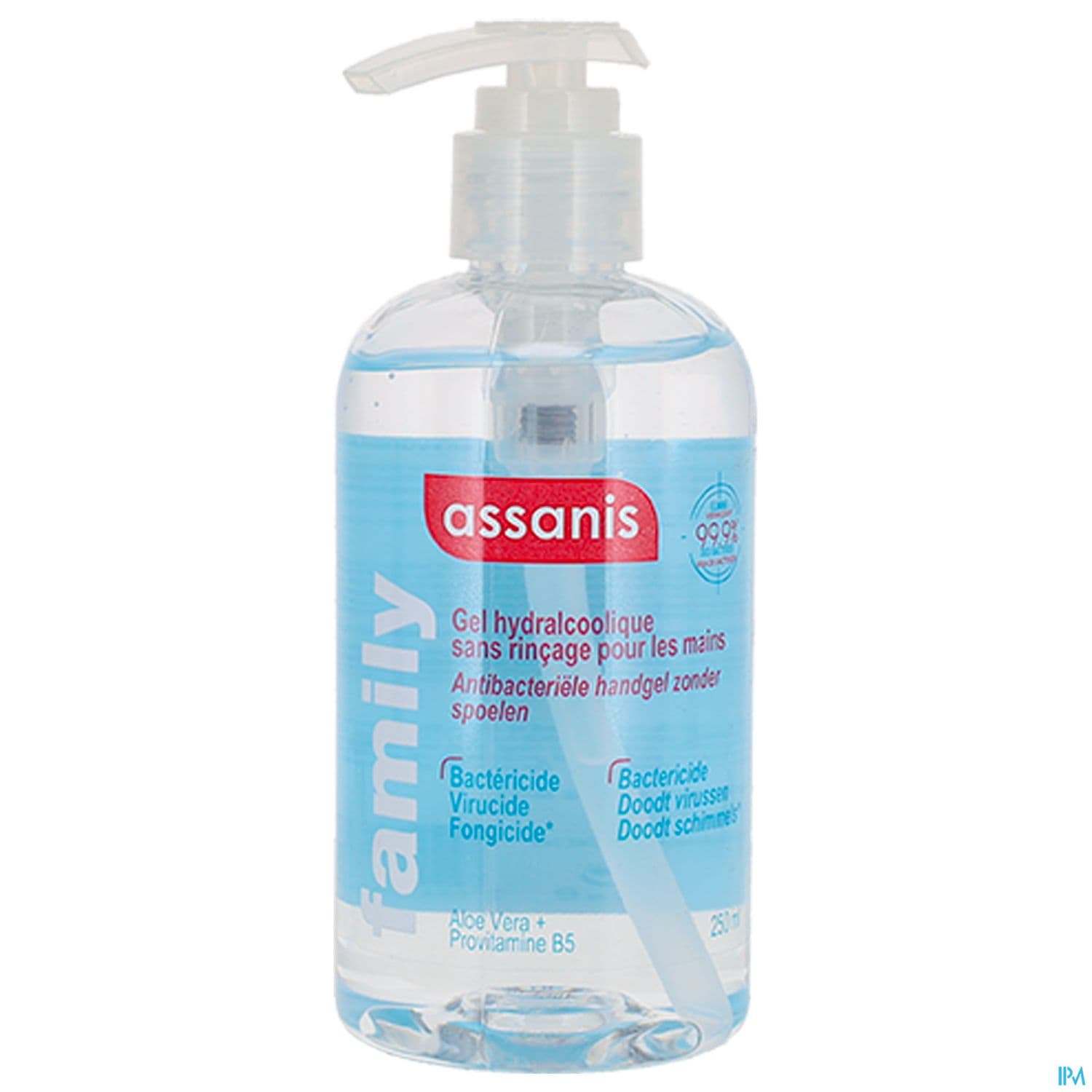 ASSANIS GEL HYDRO ALCOOLIQ 250ML