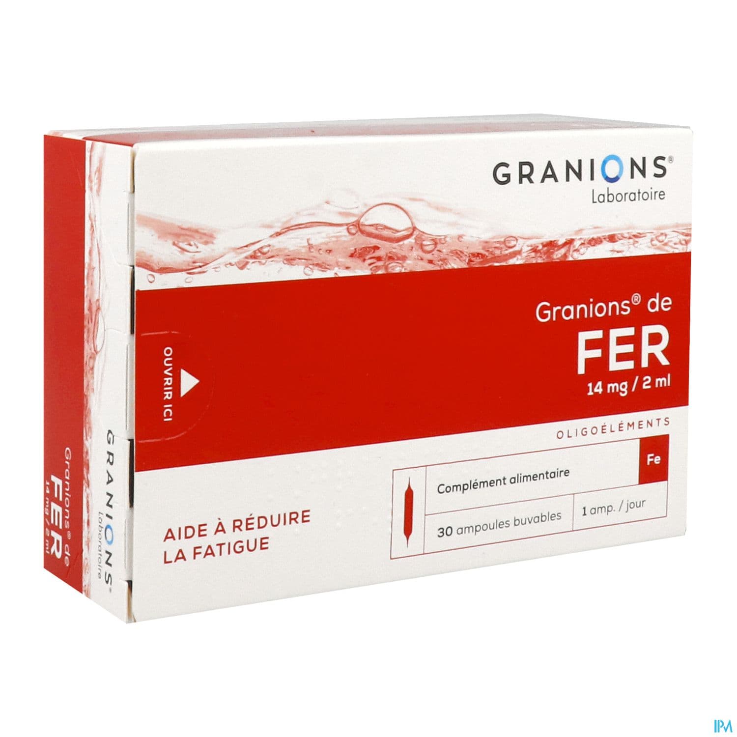 Granions Fer Solution Buvable Ampoule 2ml 30