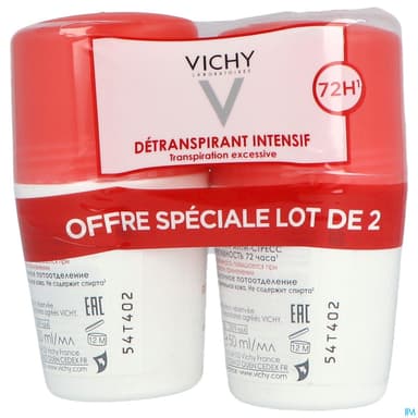 VICHY DEOD DETRANSPIRANT INT50MLX2