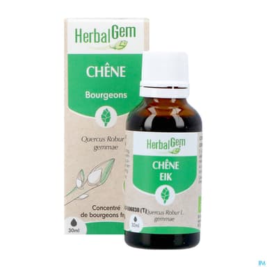 Herbalgem Chene Bourgeon Macerat Glycerin Bio 30ml