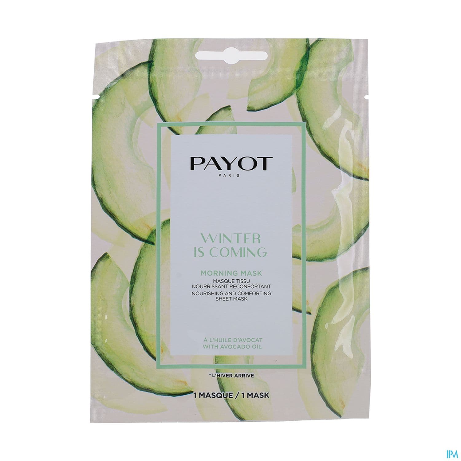 Payot Masque Tissu Winter Is Coming Nourrissant — Pharmacie Pharmavance Auteuil