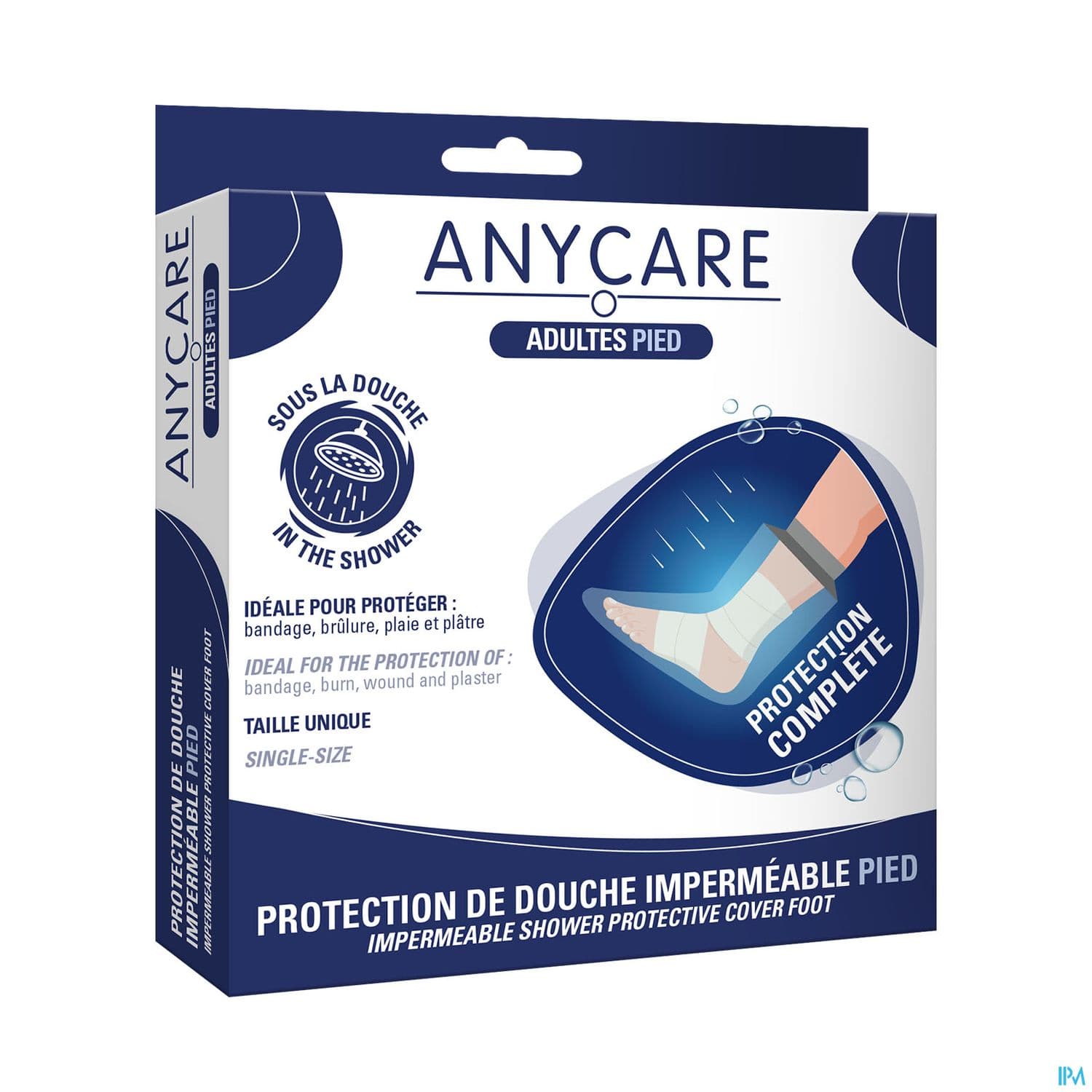 Anycare Protection De Douche Pour Adulte Et Pour Pieds
