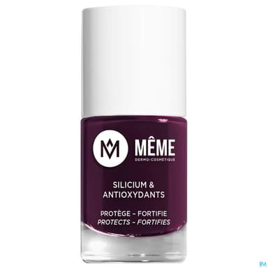 Meme Vernis Silicium Aubergine 08 Nathalie 10ml