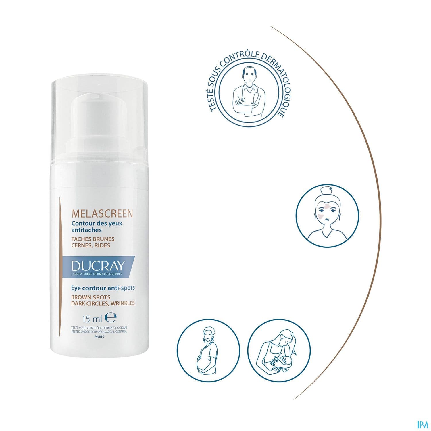 MELASCREEN CONT YEUX A/TACH 15ML