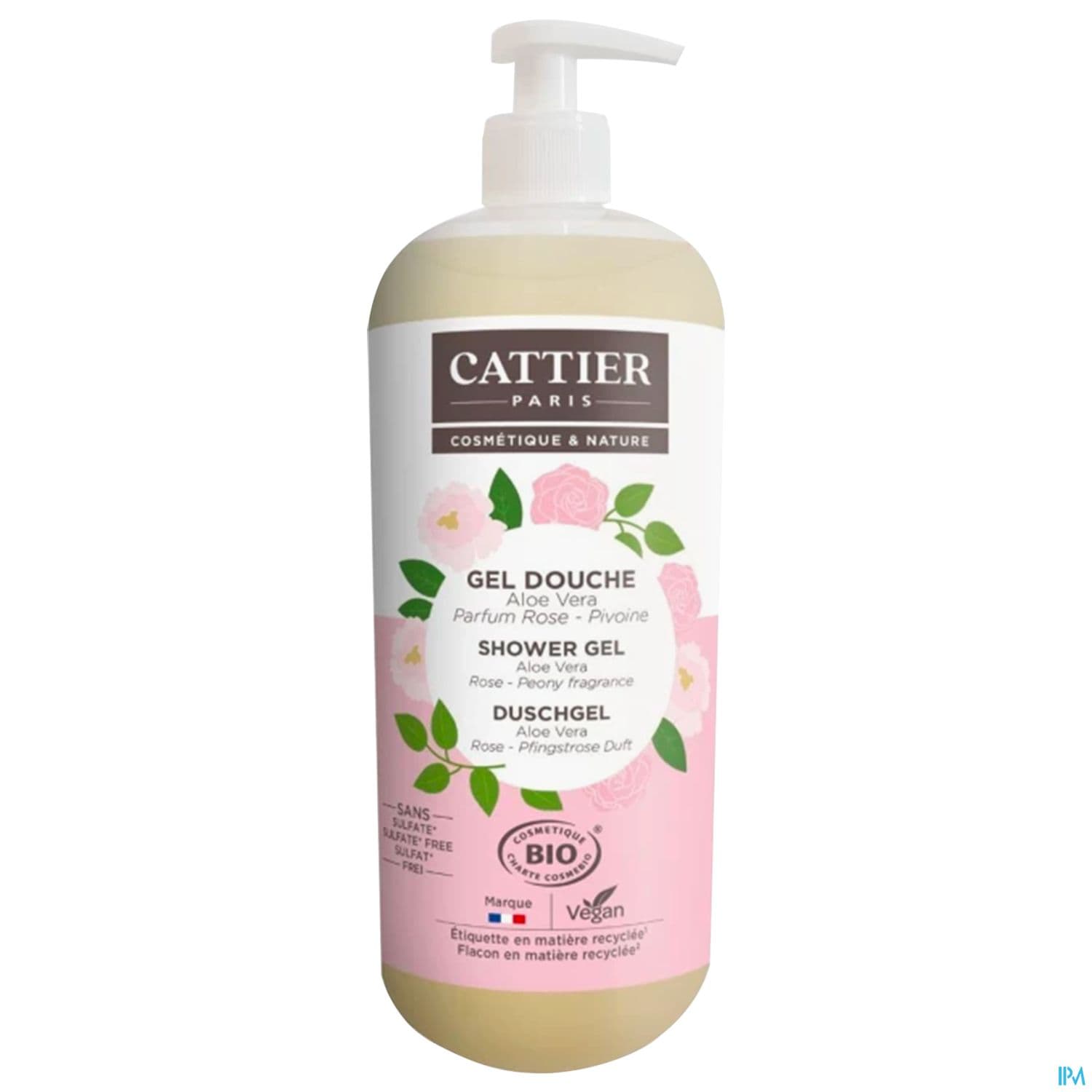 CATTIER GEL DCH S/SULF ROSE PIV 1L
