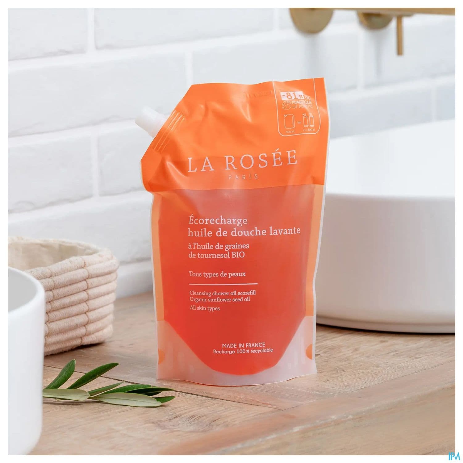 LA ROSEE ECORECHARG HLE DCH 800ML