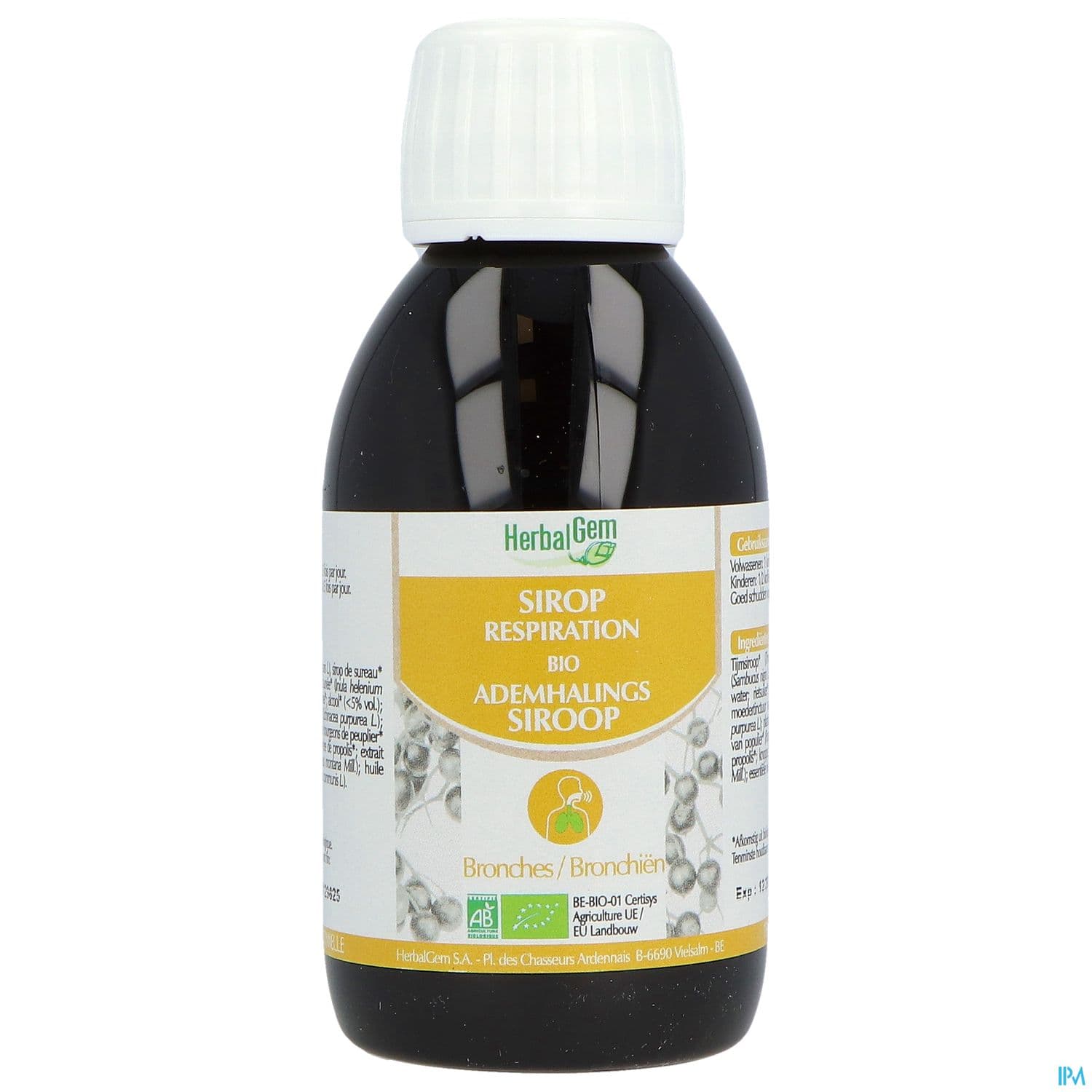 HERBALGEM RESPIRATION BIO SP 150ML