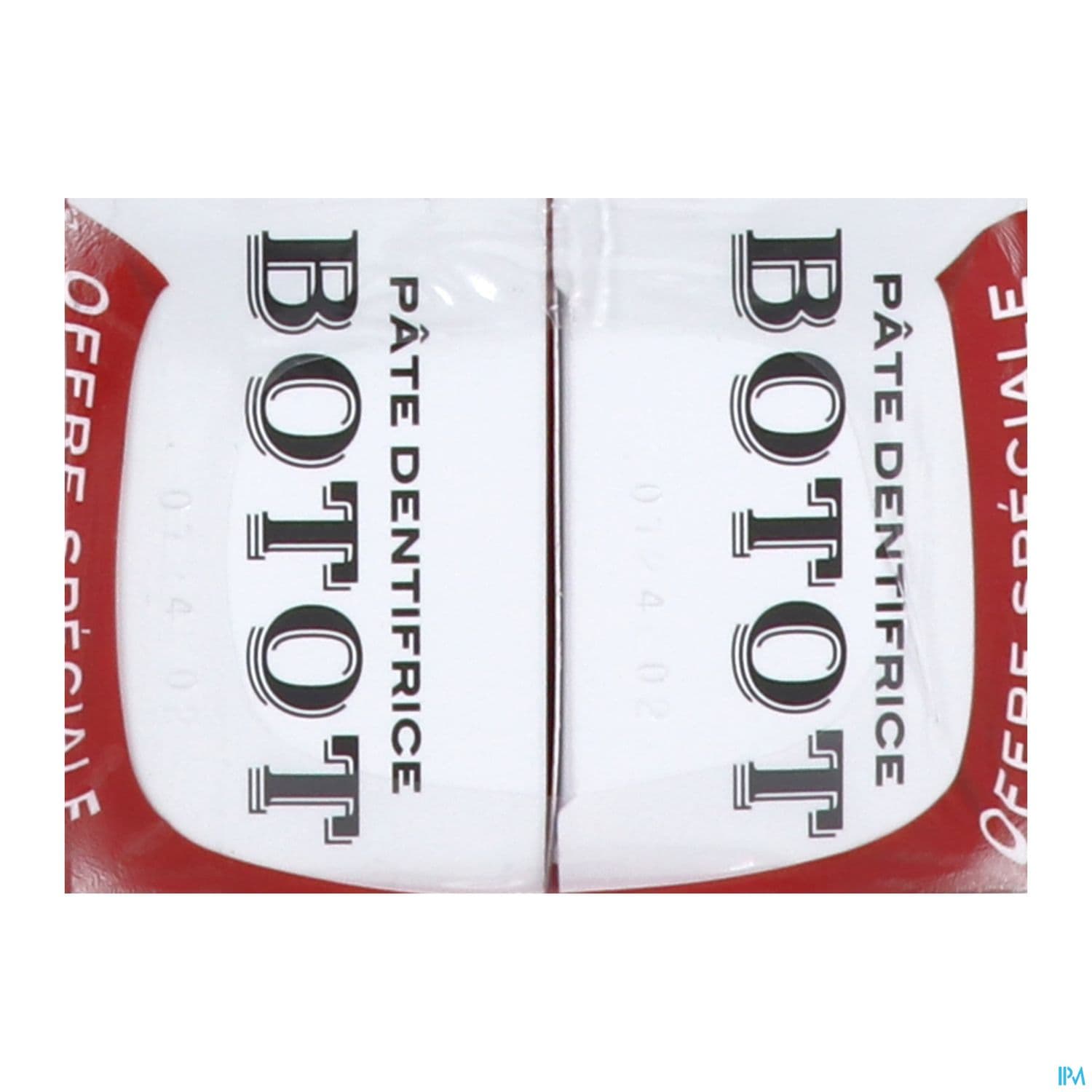 BOTOT DENT A/PLAQ ESS NATUR75ML X2