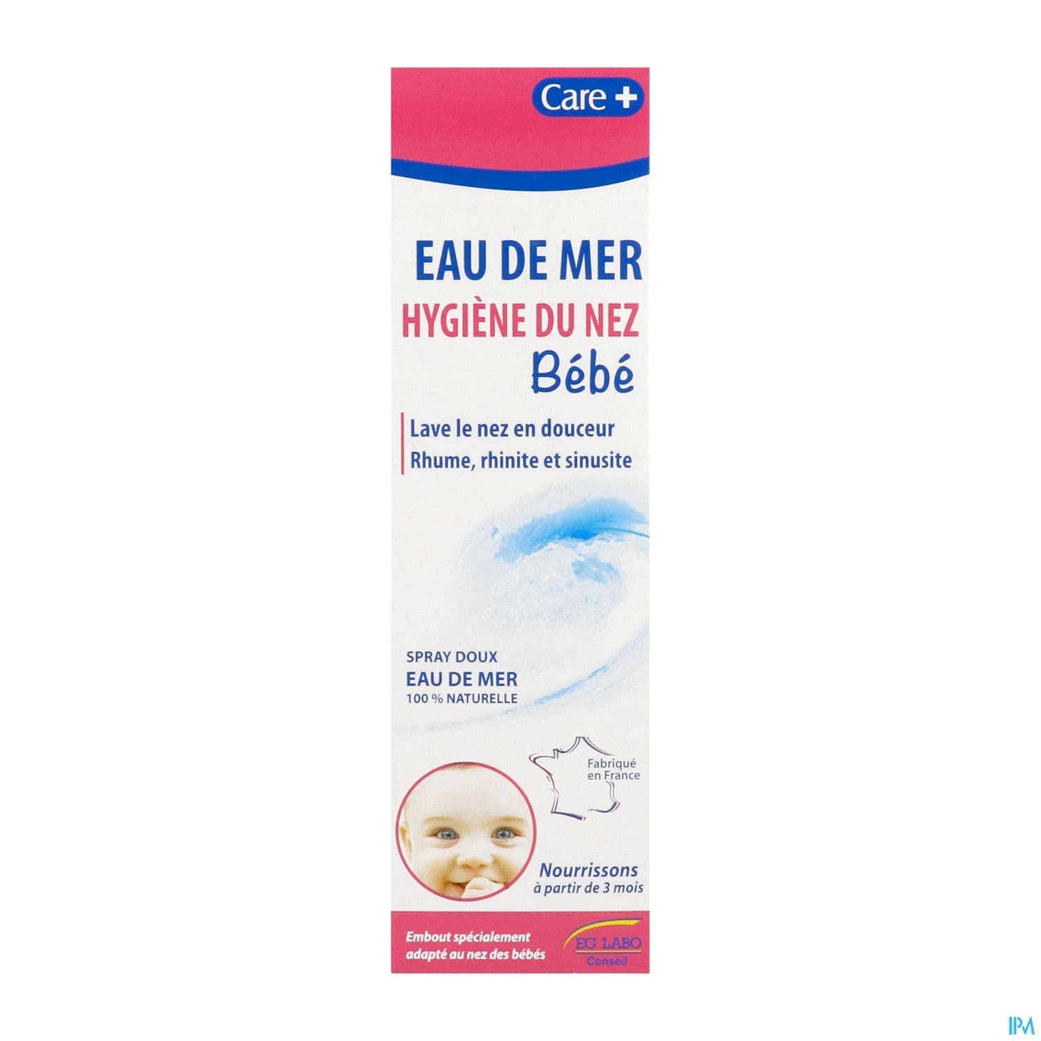 CARE+ EAU DE MER HYG NEZ BB 125ML