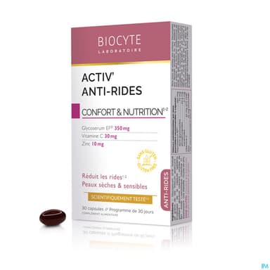 BIOCYTE ACTIV' ANTI-RIDE CAPS 30