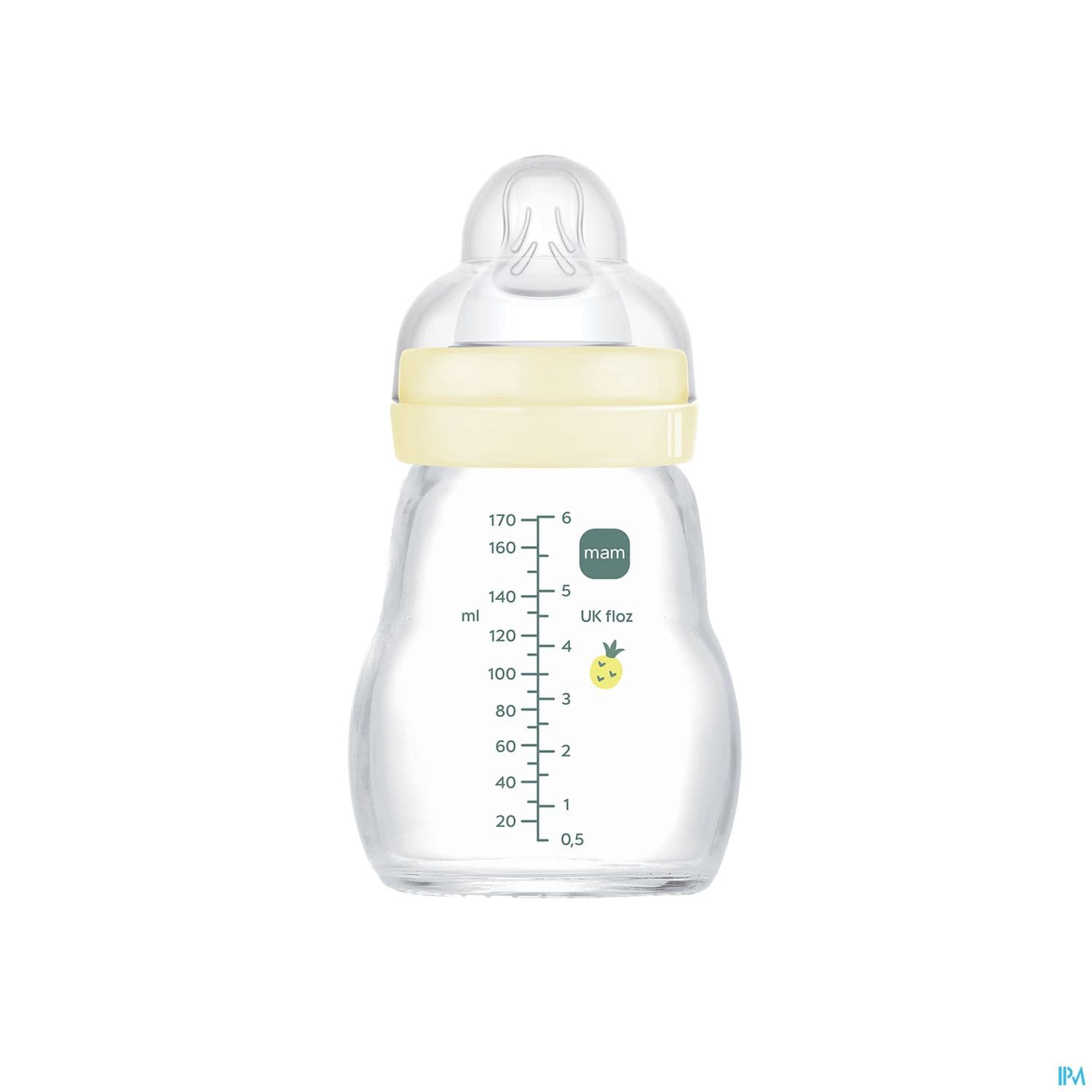 BIB MAM VER 1AGE DEB/1 BLANC 170ML