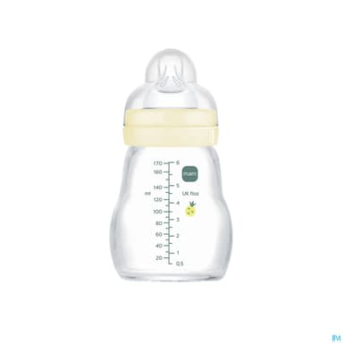 BIB MAM VER 1AGE DEB/1 BLANC 170ML