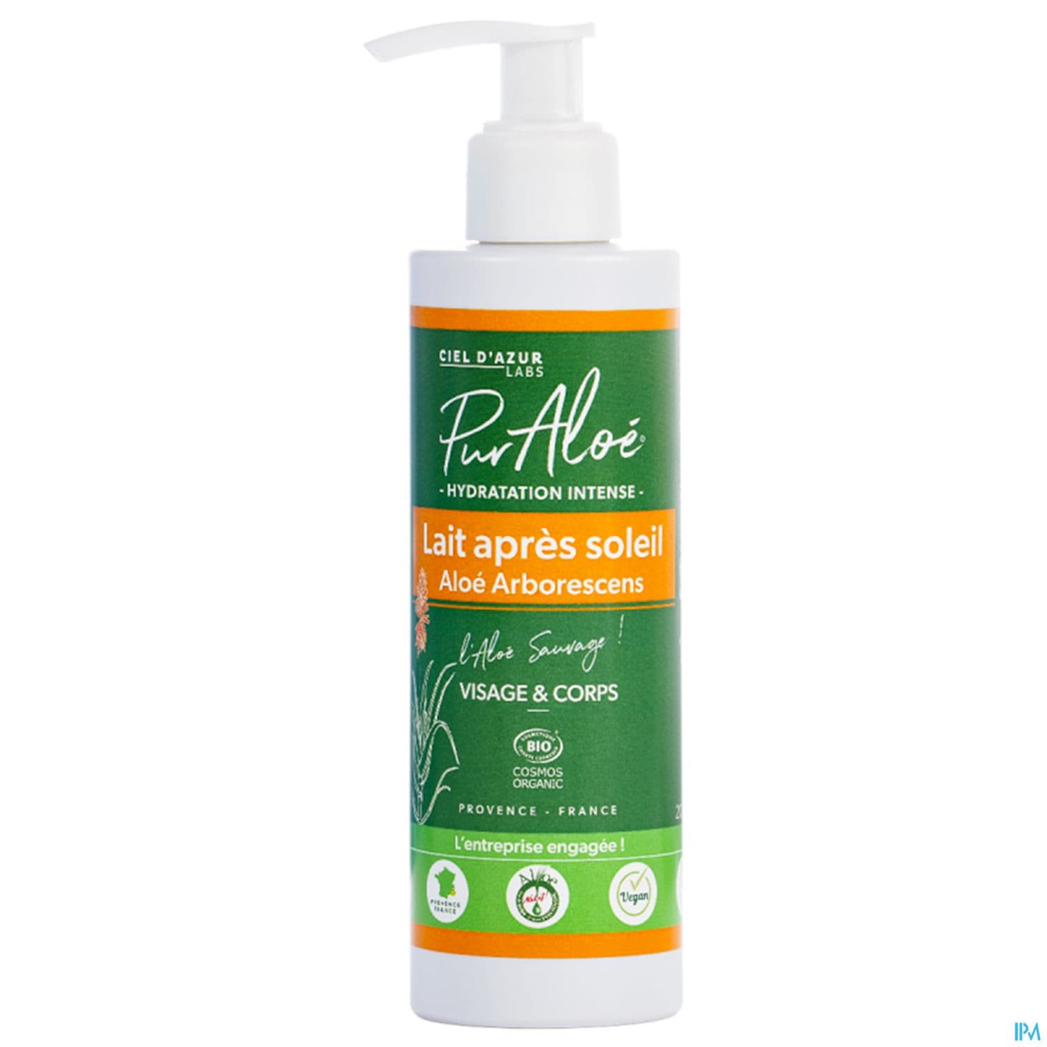 PURALOE LAIT AP/SOLEIL CORP 200ML