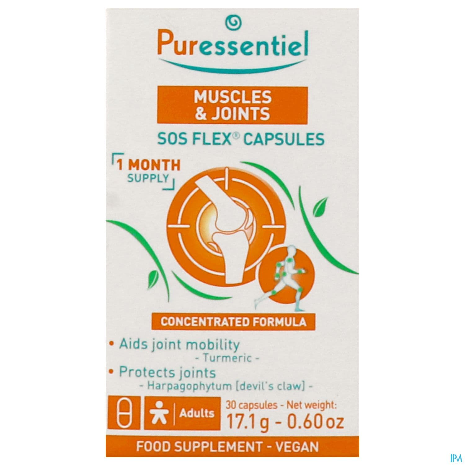 PURESSENTIEL SOS FLEX GELUL 30