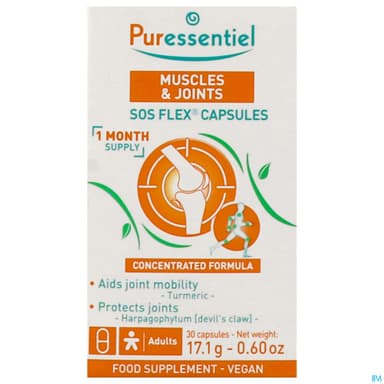PURESSENTIEL SOS FLEX GELUL 30
