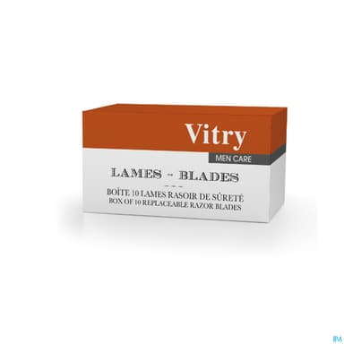 Vitry Men Care Lame Pour Rasoir Surete Papillon 10