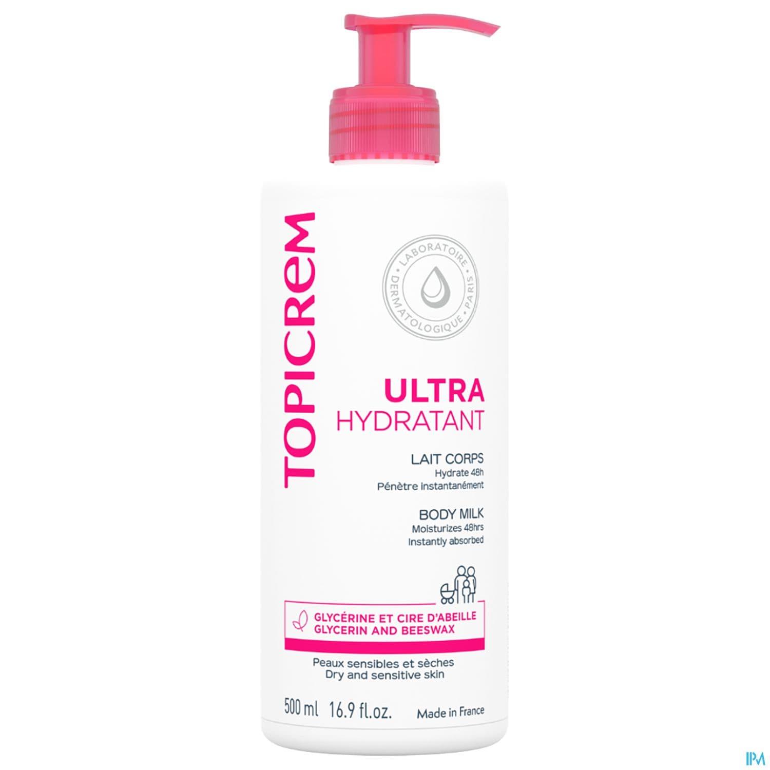 TOPICREM ULT/HYDR LAIT CORP 500ML