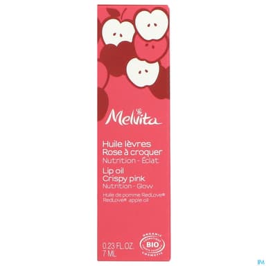 Melvita Huile Levres Rose A Croquer Bio 7ml
