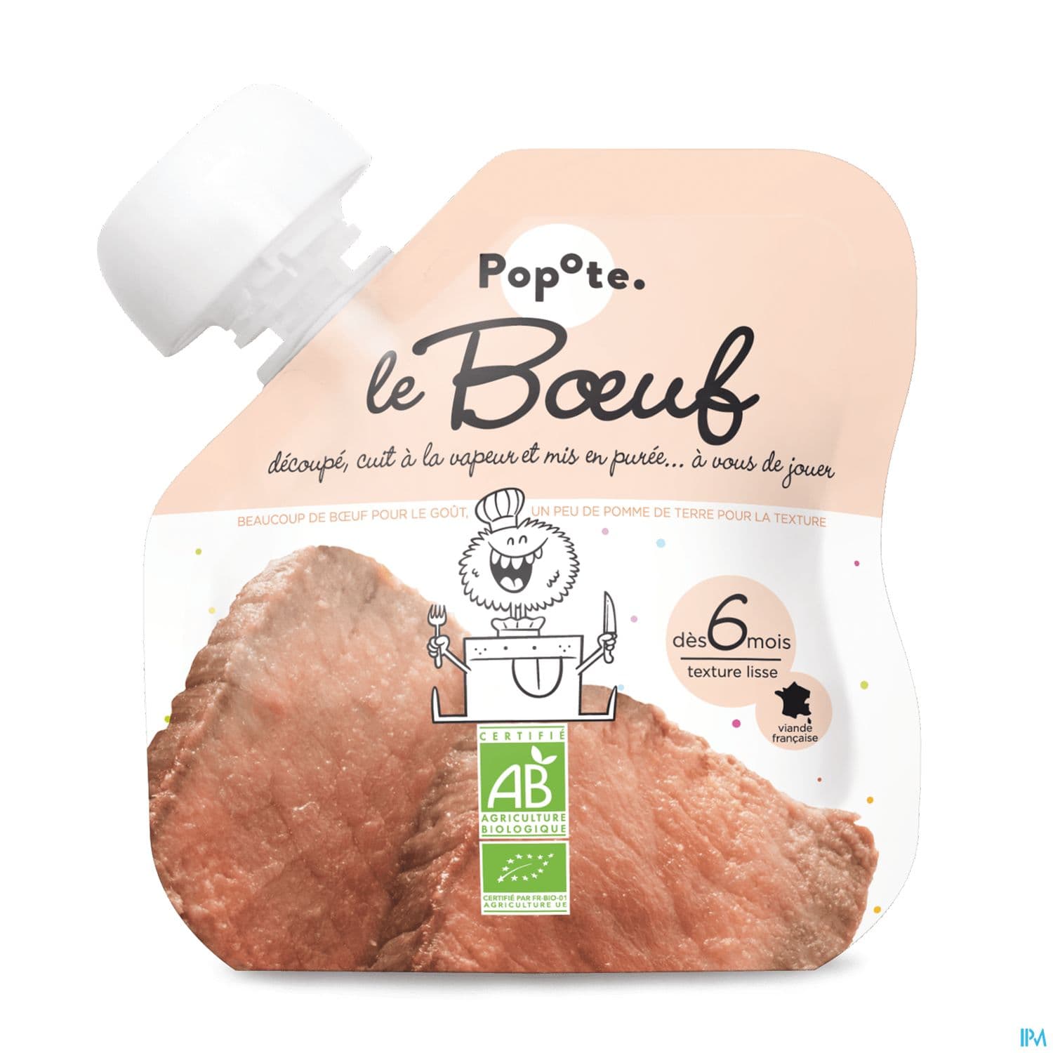 POPOTE PUREE BOEUF 60G