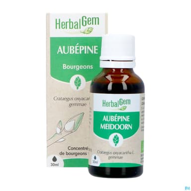 Herbalgem Aubepine Bourgeon Macerat Glyc Bio 30ml